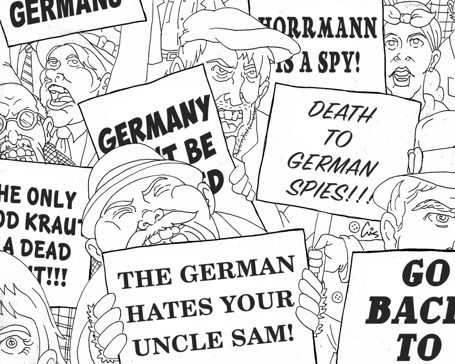 Death to German Spies